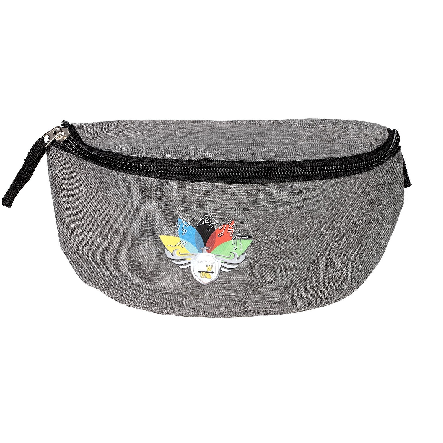 Поясная сумка Handy Dandy, серая с логотипом