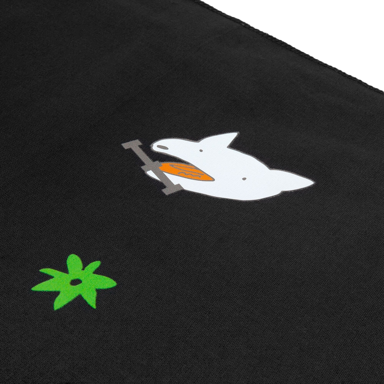 Бандана Overhead, черная с логотипом