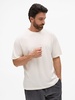 Футболка унисекс T2, молочно-белая, размер XL/XXL