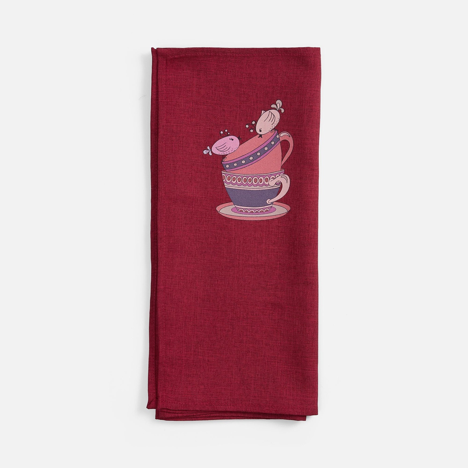 Дорожка сервировочная Settle In, красная