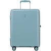 Чемодан Forza S, голубой с логотипом