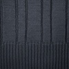 Шарф Knit Beat, серый (графит) с логотипом