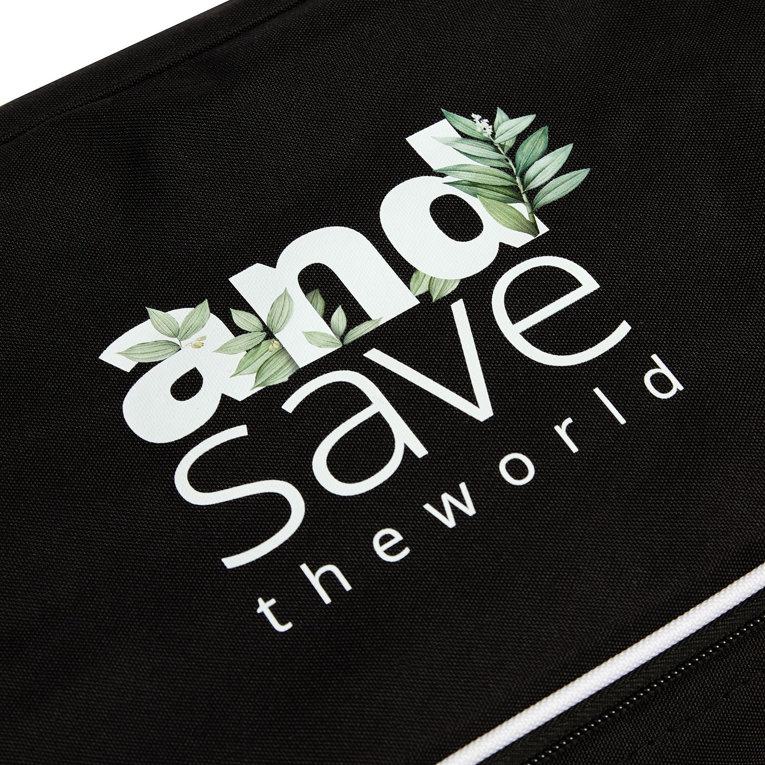 Сумка для обуви Equipex, черная с белым