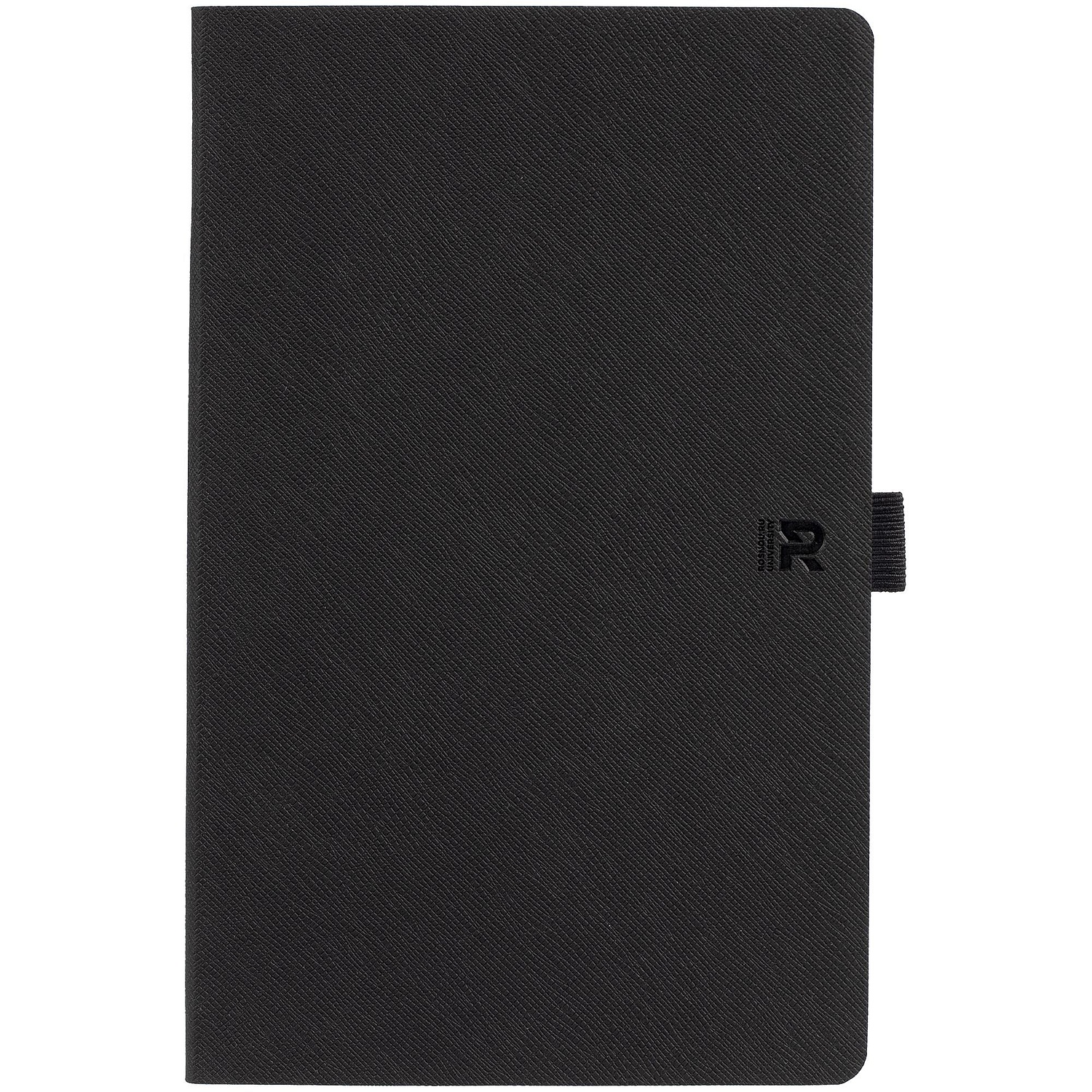 Ежедневник Lungo, недатированный, черный