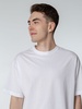 Футболка оверсайз мужская Boxy Men, белая с логотипом