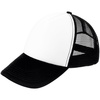 Бейсболка Sunbreaker, черная с белым с логотипом