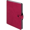 Ежедневник Strep Front на заказ, недатированный, малиновый с логотипом