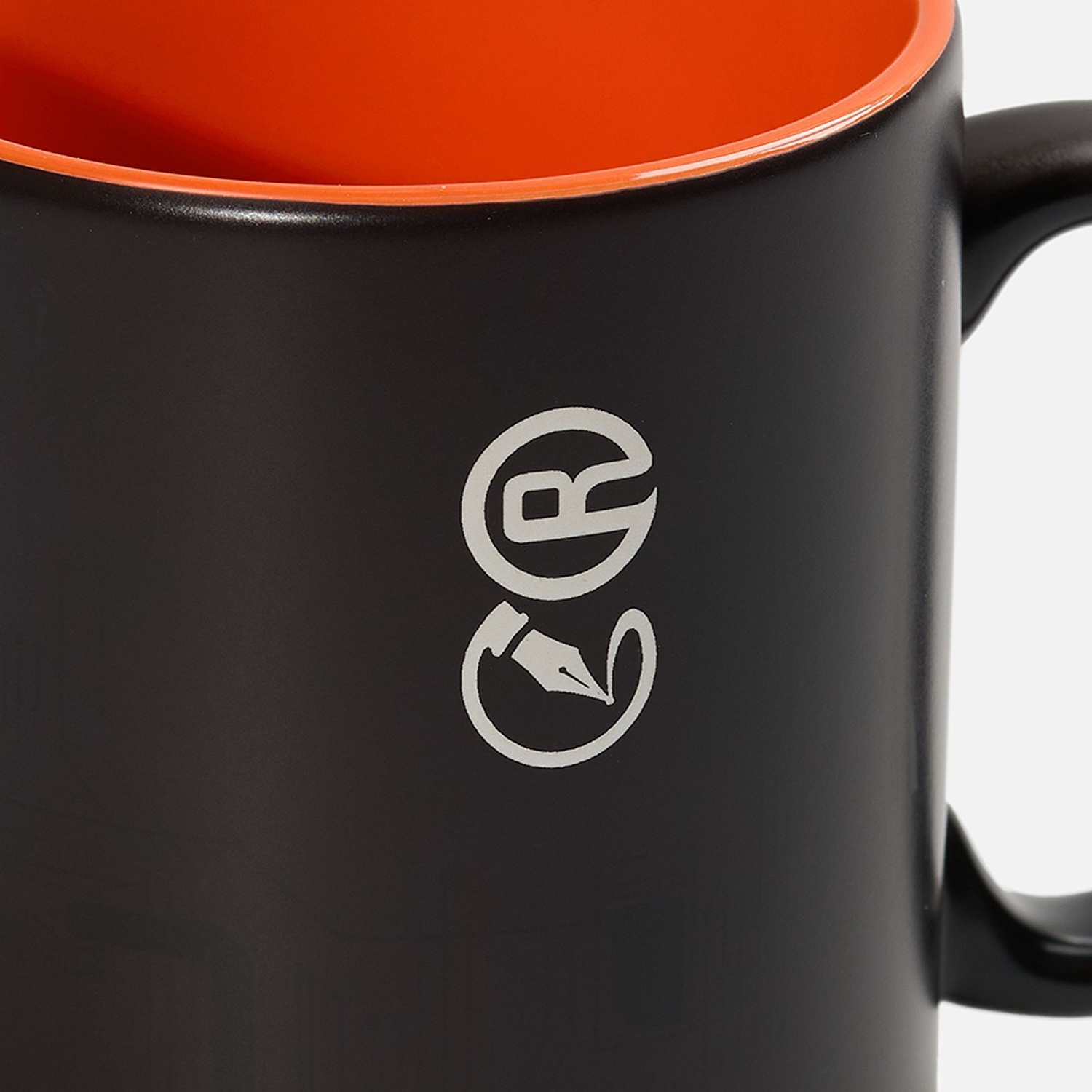 Кружка-хамелеон On Display, матовая, черная с синим