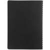 Ежедневник Spring Shall, недатированный, черный с серым с логотипом