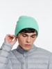 Шапка Urban Flow, зеленая (мятная) с логотипом