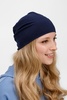 Шапка Senti, темно-синяя с логотипом