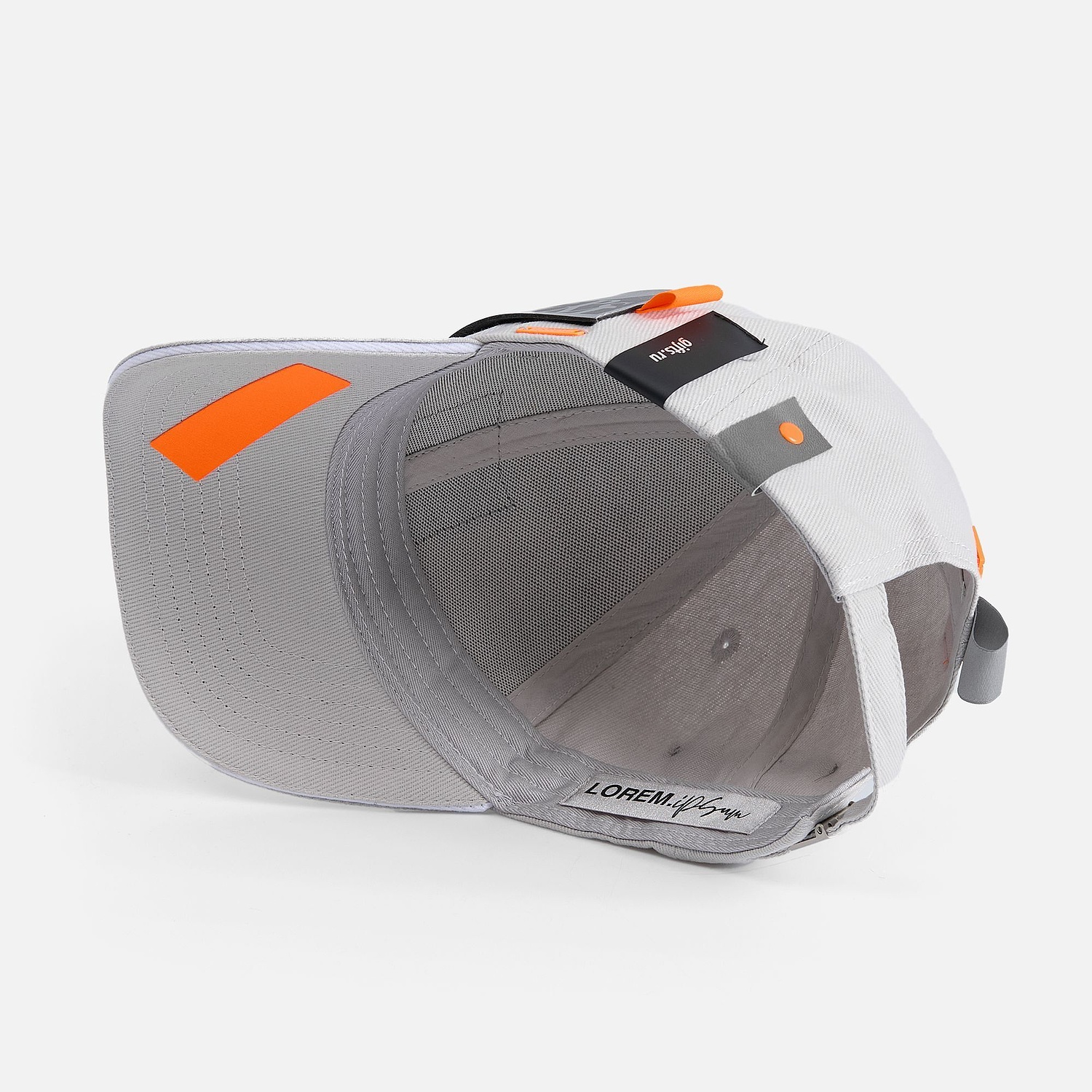 Бейсболка Spiker, красная с белым