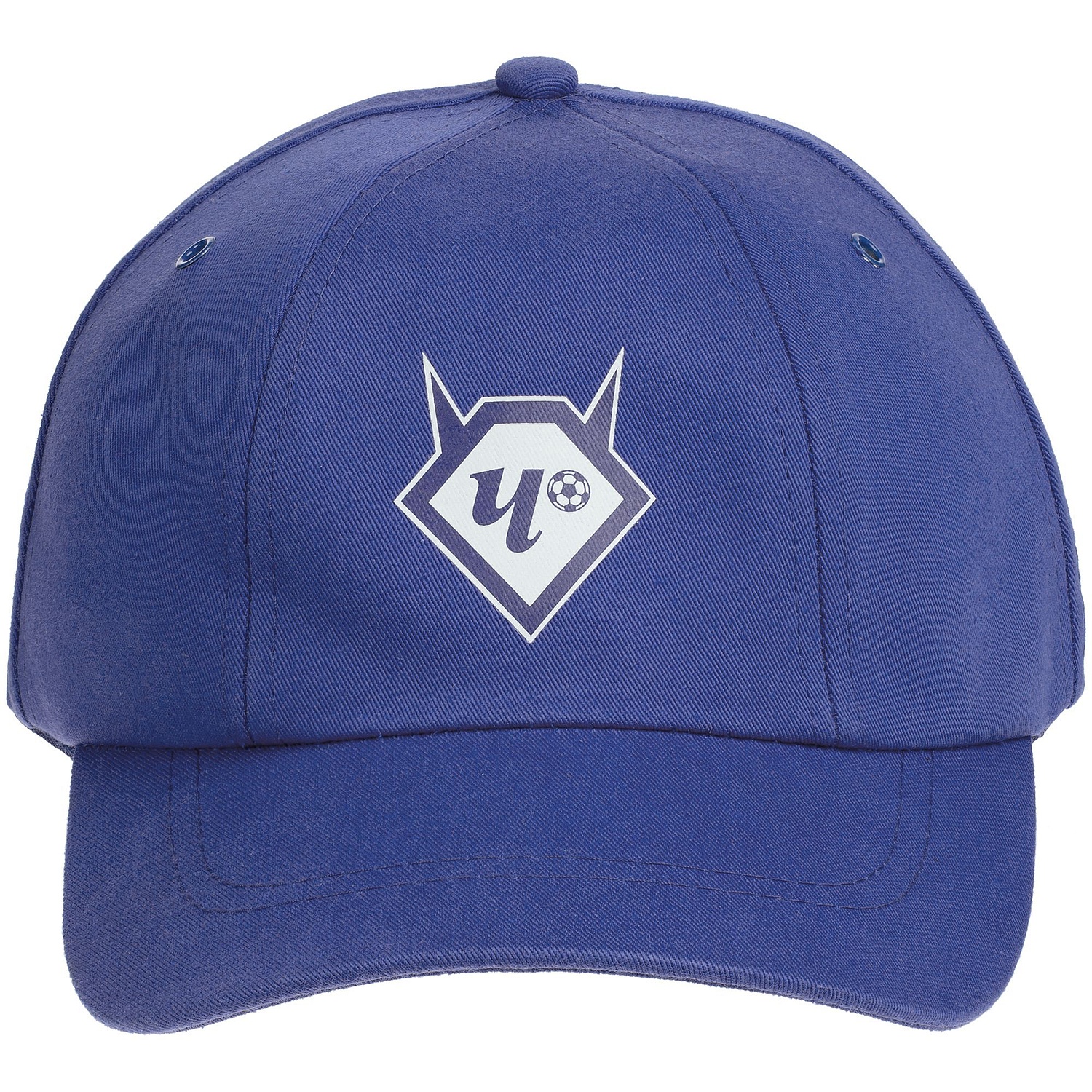 Бейсболка детская Capture Kids, ярко-синяя с логотипом