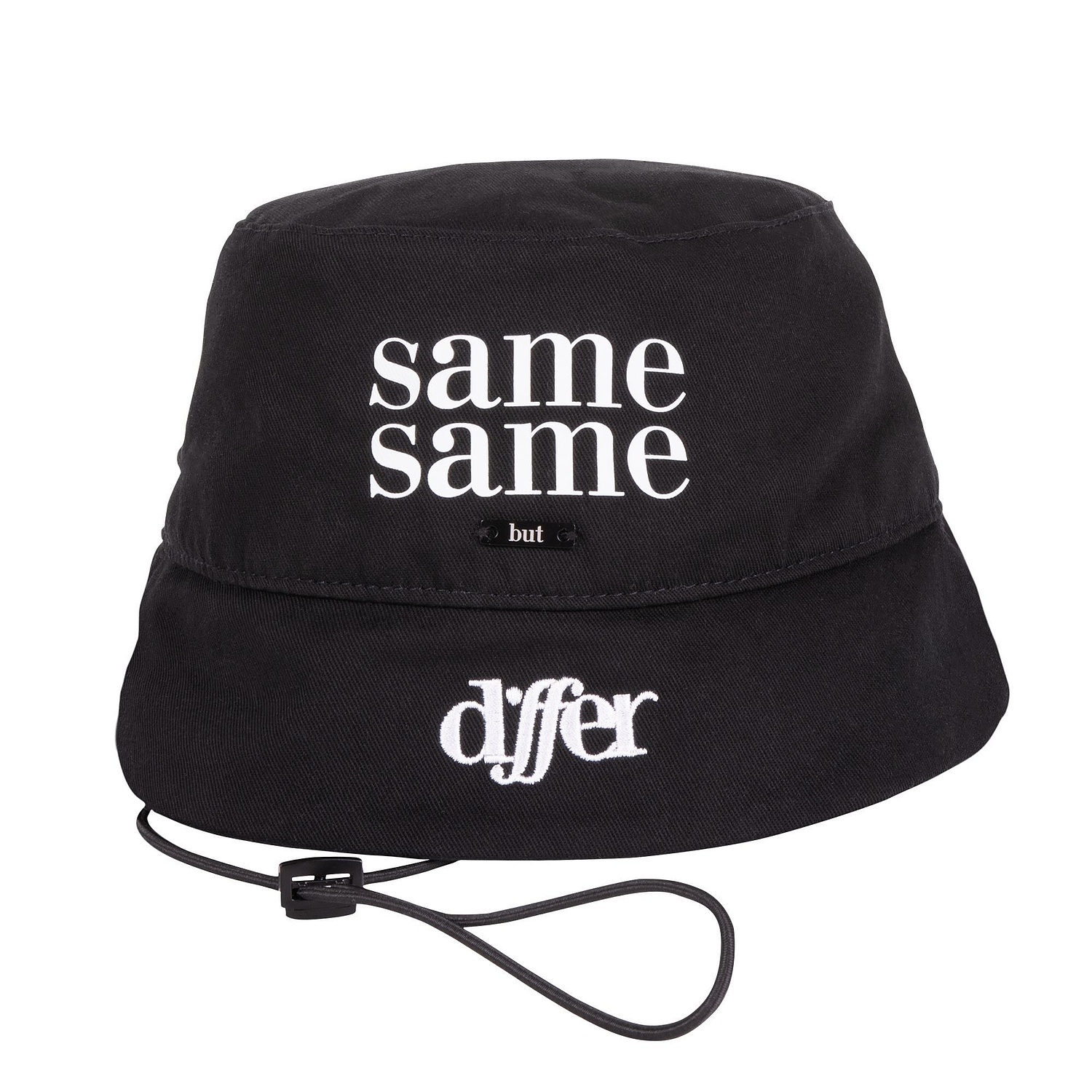 Панама C6, черная с логотипом