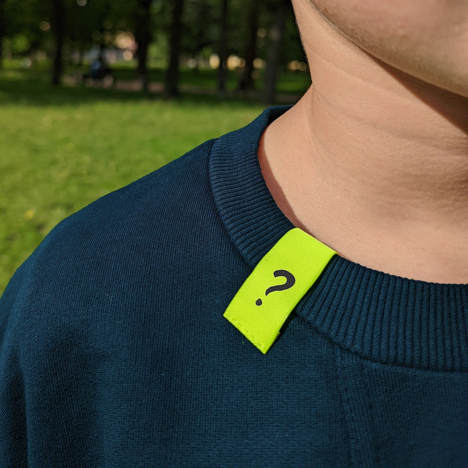 Свитшот Neofit, темно-синий с логотипом