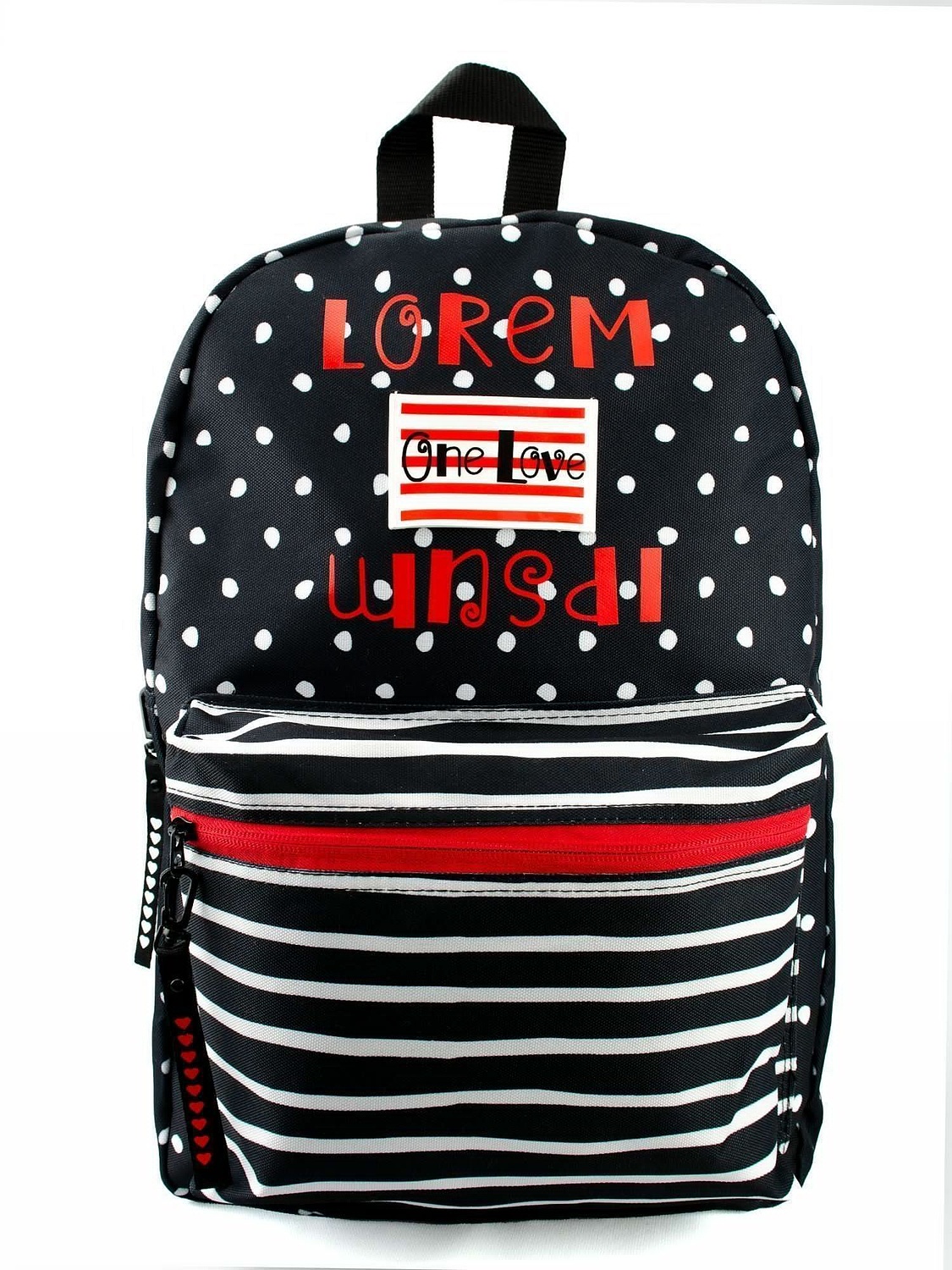 Лейбл из ПВХ Dzeta, ХL, белый с логотипом