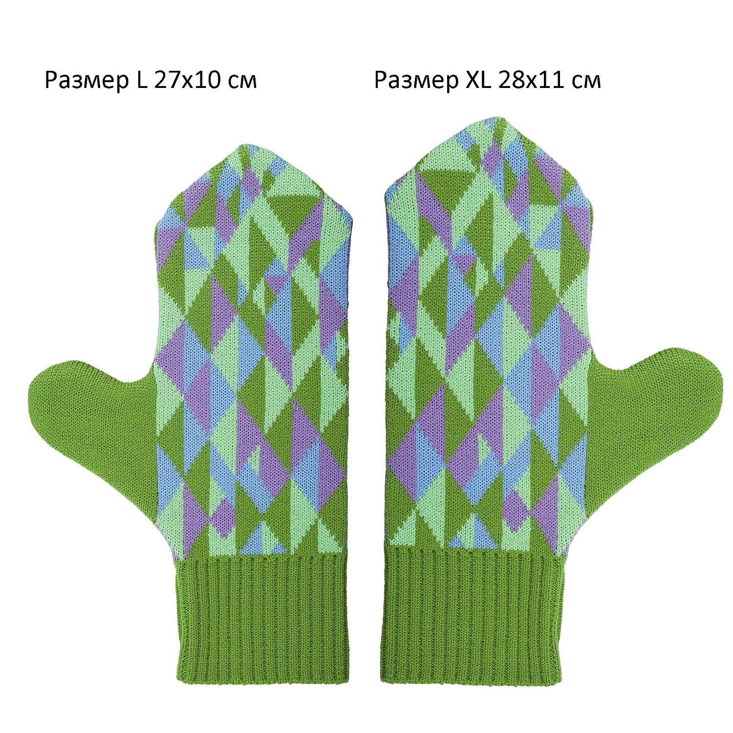 Варежки на заказ Mani, полушерсть с логотипом