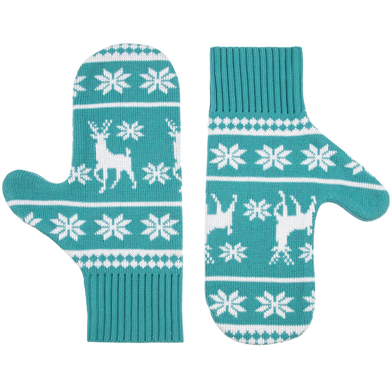 Варежки на заказ Mani, акрил с логотипом