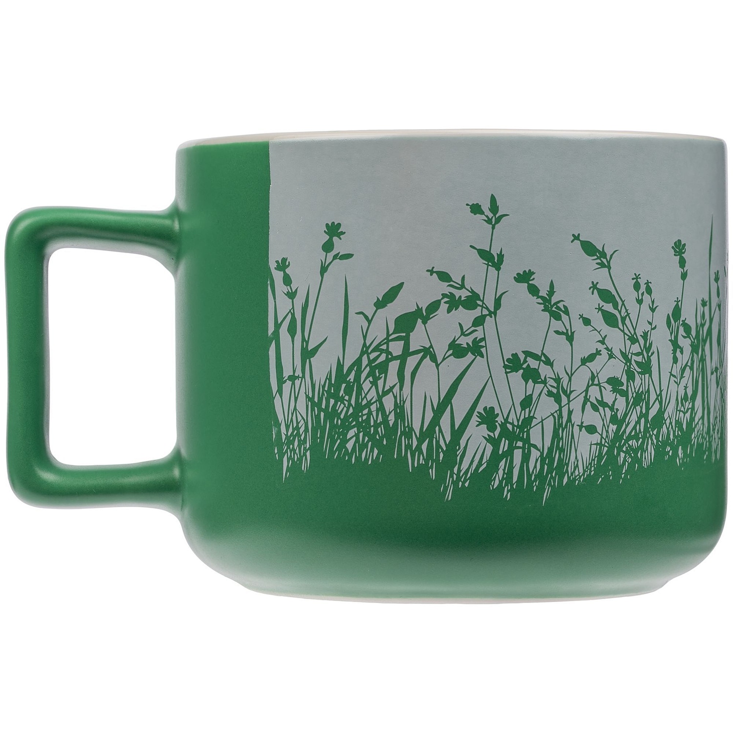 Чашка Fusion, зеленая с логотипом