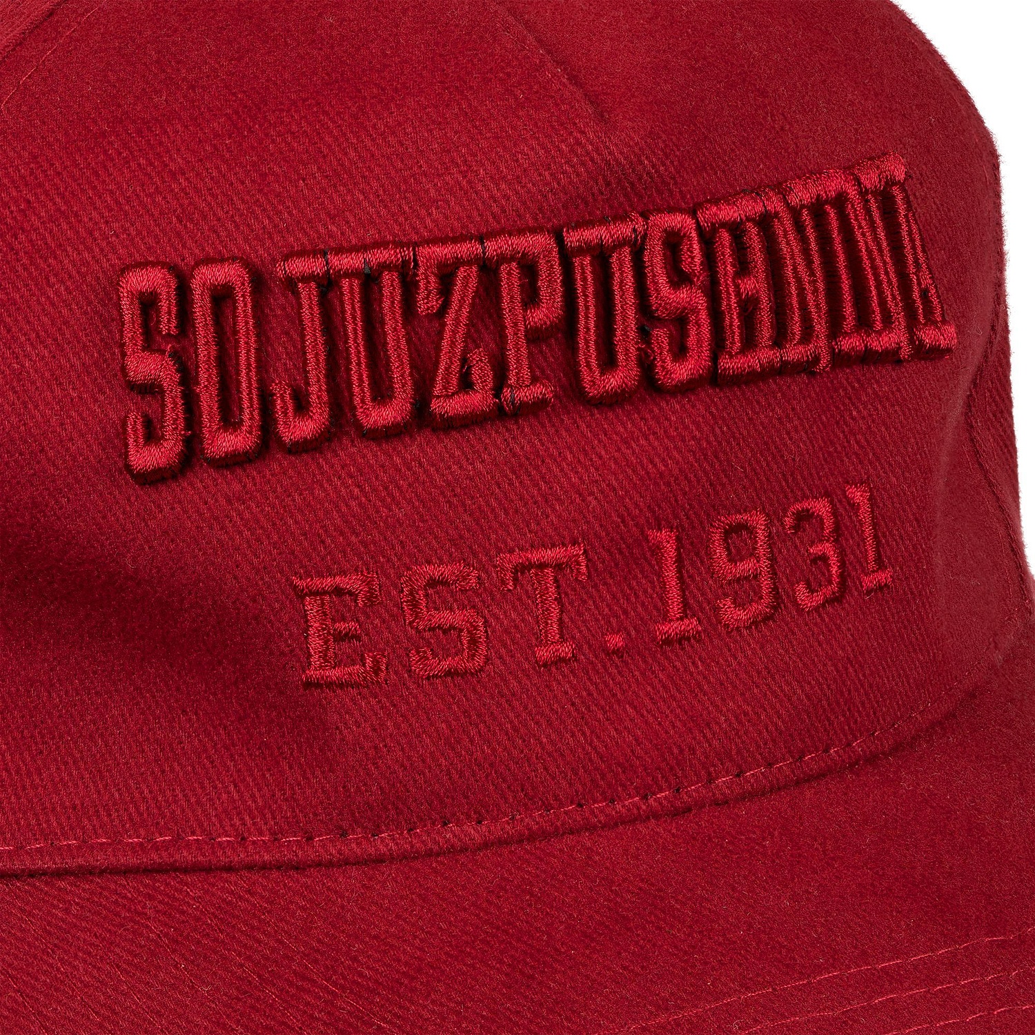 Бейсболка Standard, бордовая с логотипом