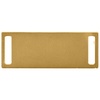 Шильдик металлический Kova, золотистый с логотипом