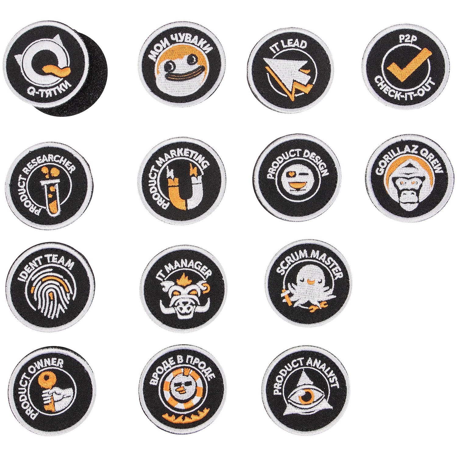 Свитшот Toima 2.0, черный с логотипом