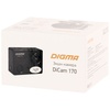 Экшн-камера Digma DiCam 170, черная с логотипом