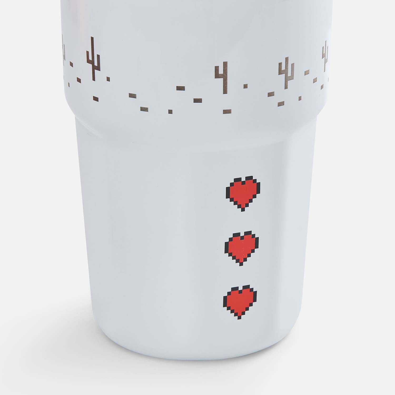Термостакан Freshbrew, белый с логотипом