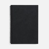 Ежедневник Notera Maxi, недатированный, черный с логотипом
