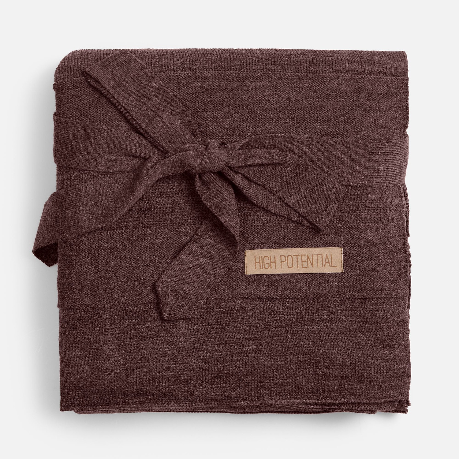 Лейбл тканевый Epsilon, S, бежевый с логотипом