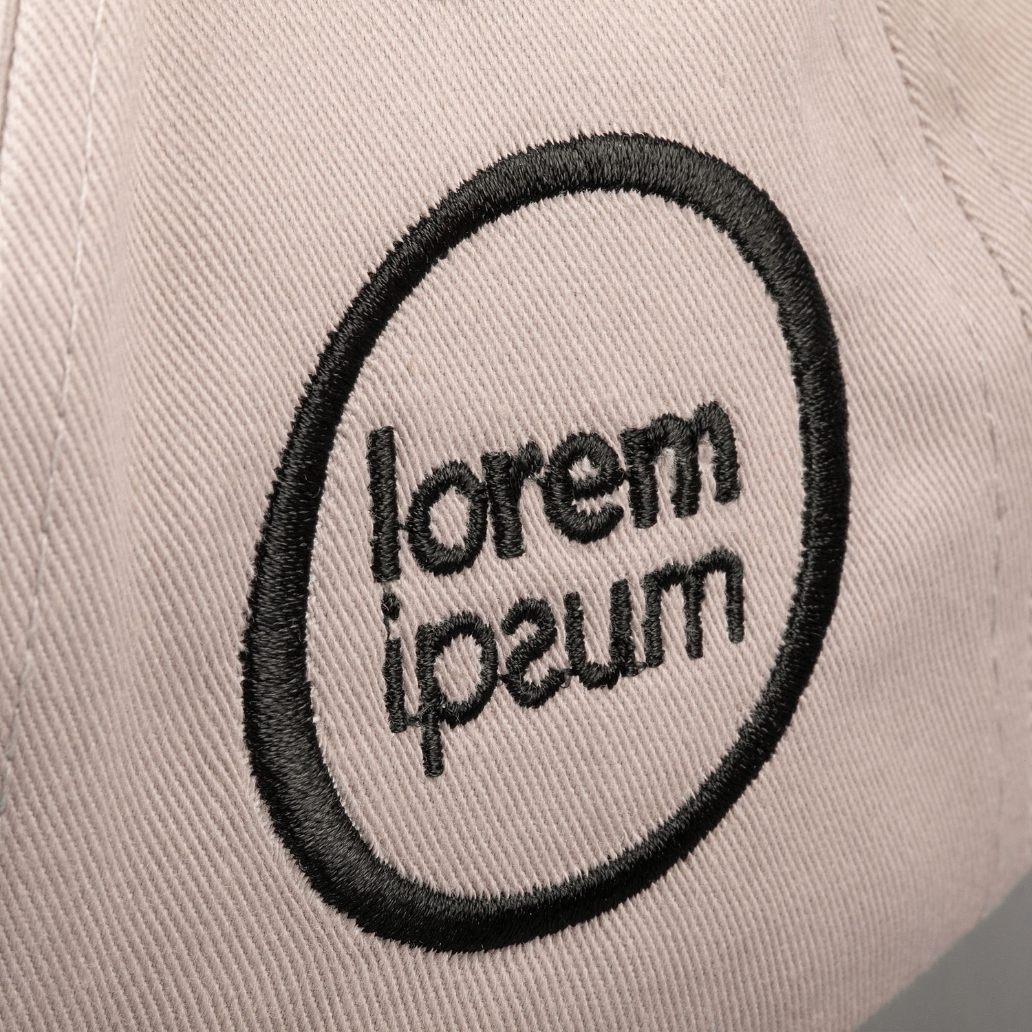 Бейсболка Convention, серая с логотипом