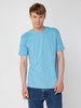 Футболка унисекс T-bolka 160, голубая, размер S