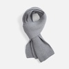 Шарф Nordkyn, светло-серый меланж с логотипом