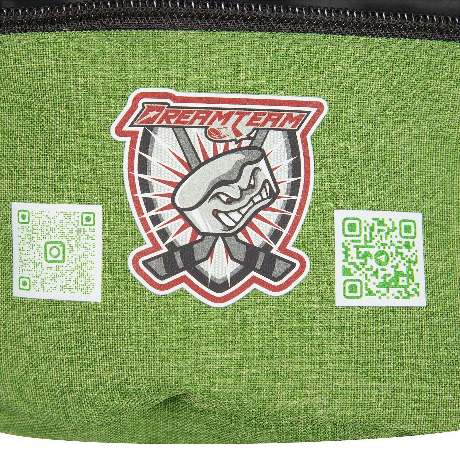 Поясная сумка Handy Dandy, зеленая с логотипом