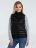 Жилет женский Wilson BW Women, черный с логотипом