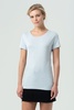 Футболка женская Martin Women, голубая с логотипом