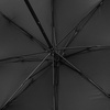 Зонт складной Rain Spell, черный с логотипом