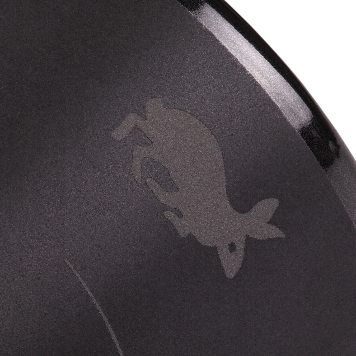 Стопка Schwarz Glanz, черная с логотипом