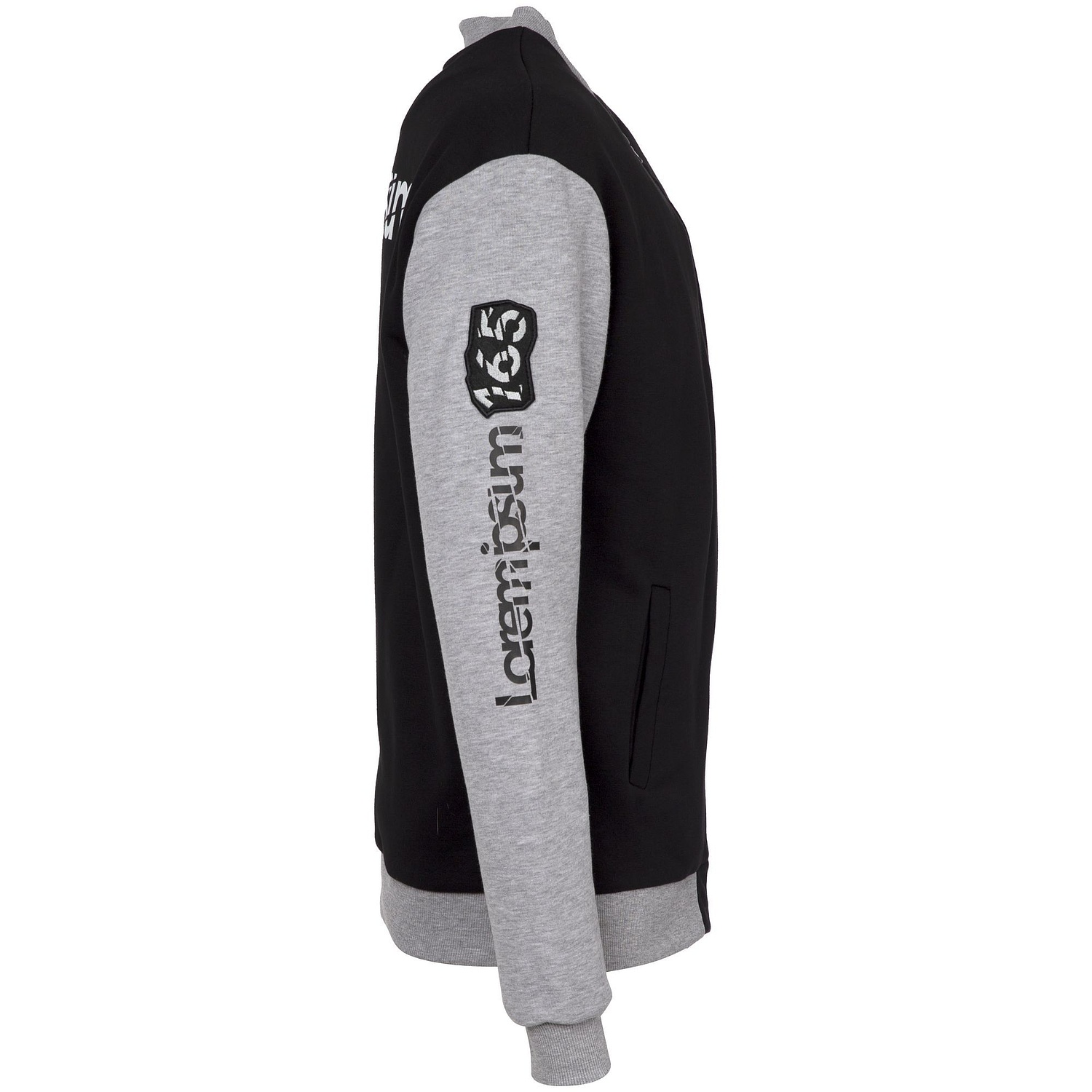 Бомбер College, бордовый с логотипом