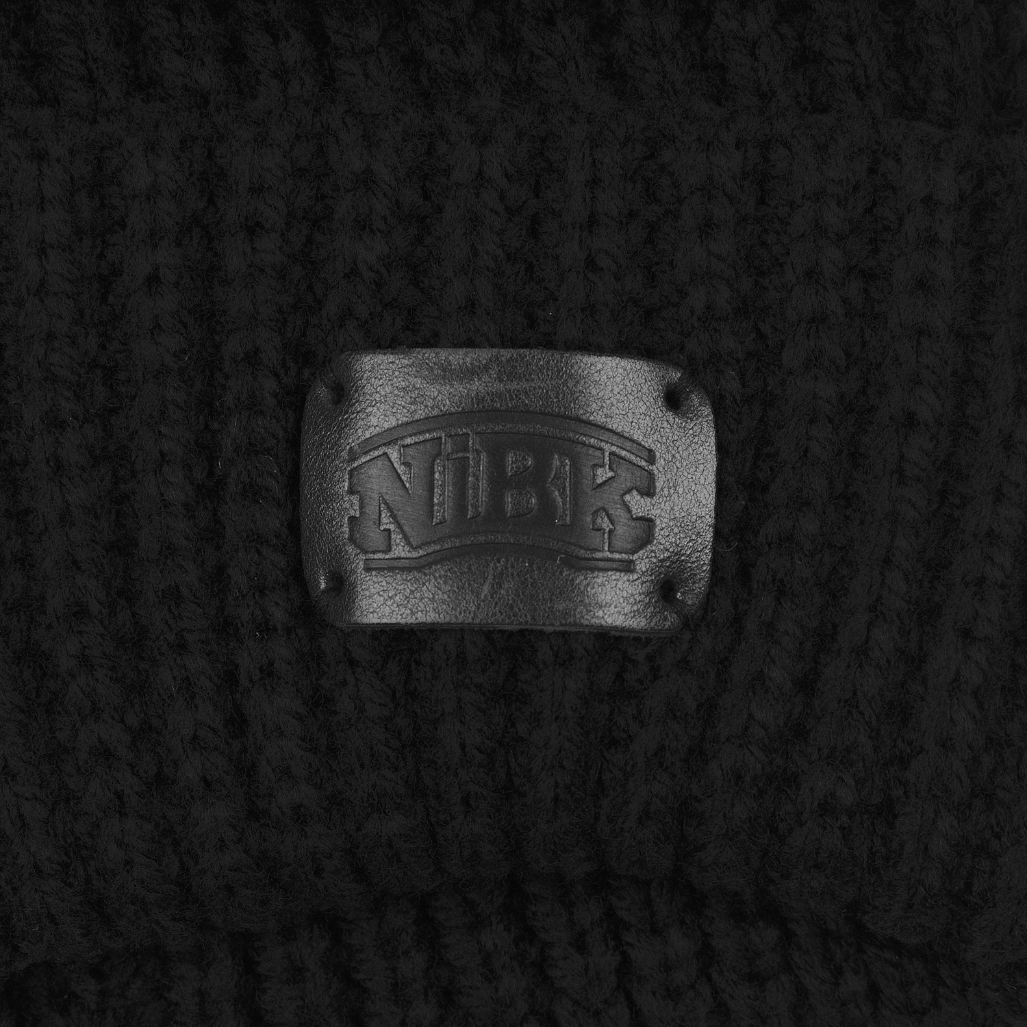 Шапка Nordkapp, черная с логотипом