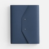 Ежедневник-органайзер Clean Slate, недатированный, синий с логотипом