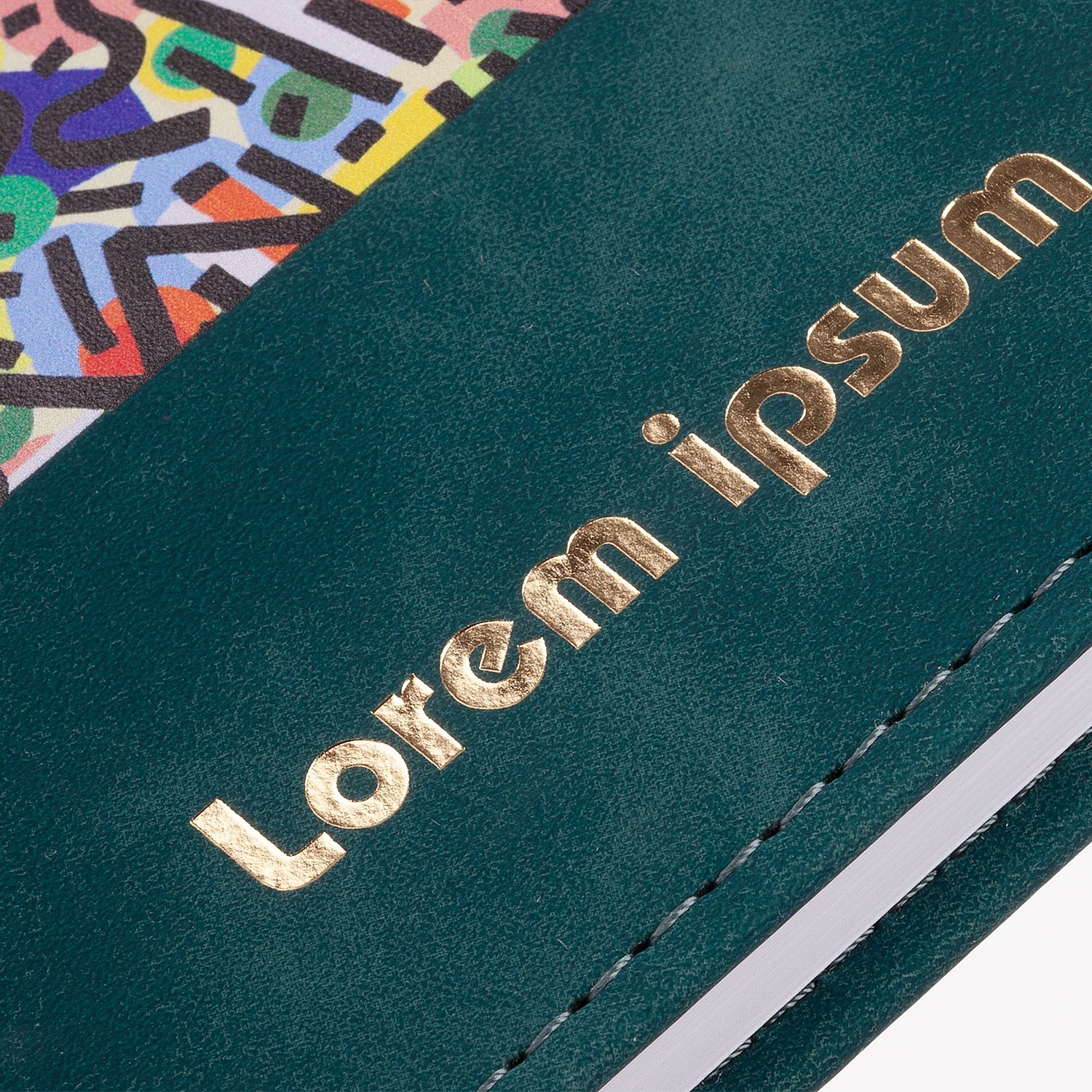 Еженедельник Urban, недатированный, изумрудный с логотипом