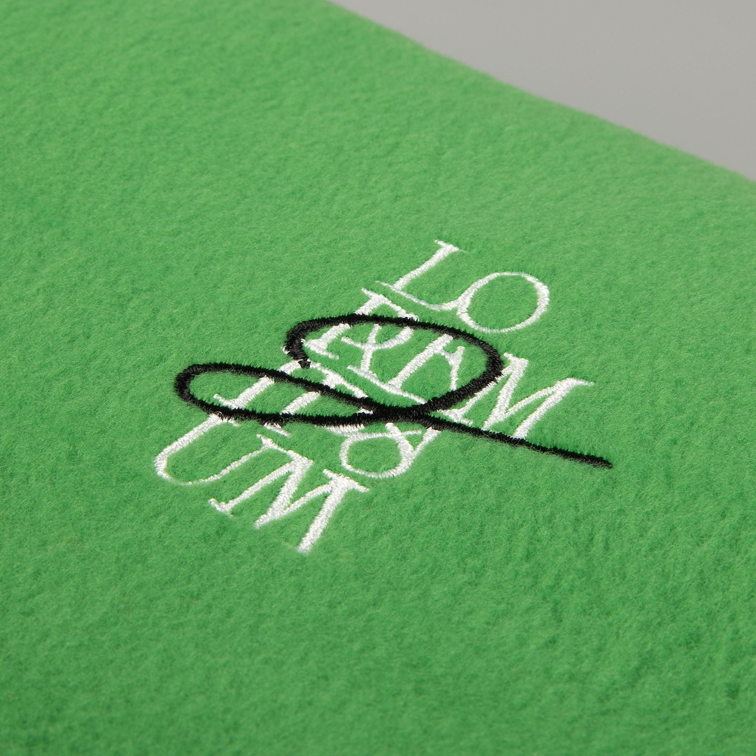 Дорожный плед-подушка Pathway 2, зеленый с логотипом