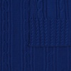 Плед Remitti, темно-синий (кобальт) с логотипом
