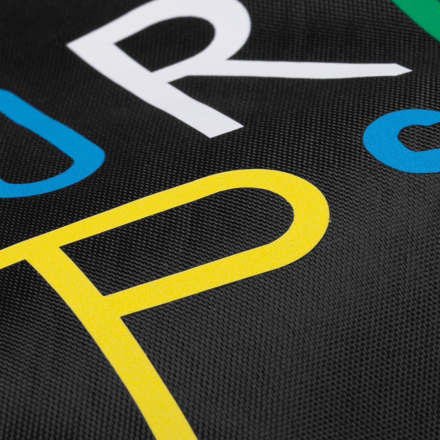 Массажный акупунктурный коврик с валиком Iglu, разноцветный с логотипом