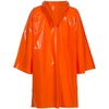 Дождевик-плащ CloudTime, оранжевый с логотипом