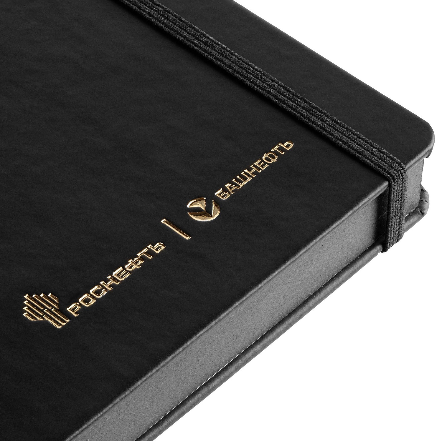 Ежедневник New Factor, недатированный, черный с логотипом