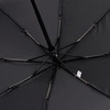 Зонт складной Classic, черный с логотипом