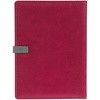 Ежедневник Cortex, недатированный, малиновый с логотипом