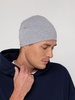 Шапка HeadOn, ver.2, серый меланж с логотипом